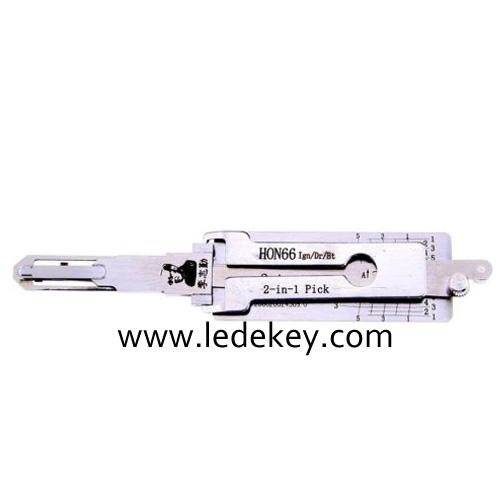 Original Lishi HON66 2in1 Decoder and Pick for Honda