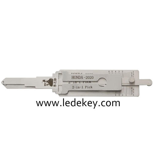 Original Lishi HONDA 2020 2-in-1 Decoder and Pick for Honda 2020+ Models