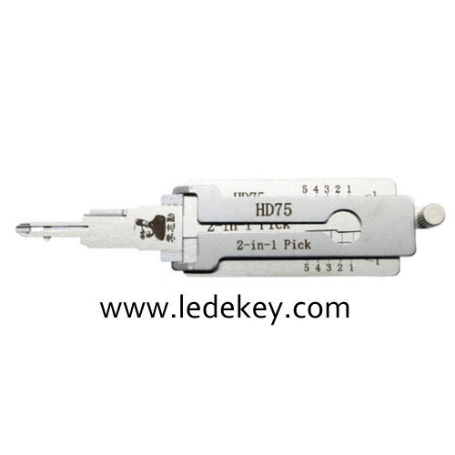 Original Lishi HD75 2-in-1 Pick & Decoder for Honda Motorcycle