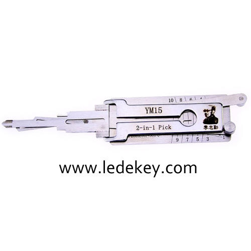Original Lishi YM15 2in1 Decoder and Pick for Mercedes