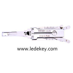 Original Lishi TOY40 2in1 Decoder and Pick for Toyota/Lexus
