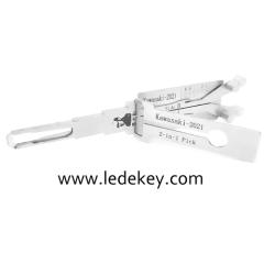 Original Lishi Kawasaki-2021 2-in-1 Decoder and Pick for Kawasaki Motorbikes