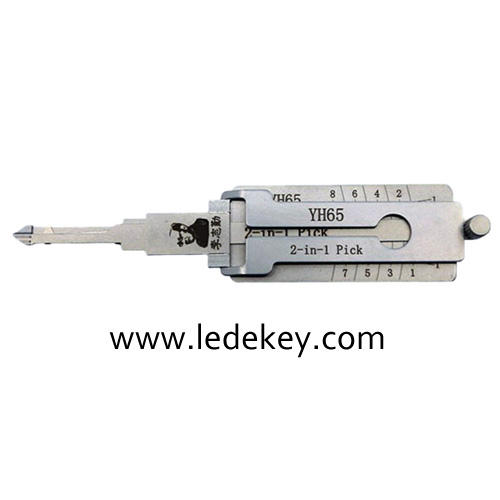 Original Lishi YH65 2in1 Decoder and Pick for Yamaha Motorcycles