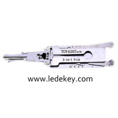 Original Lishi TOY43AT 2in1 Decoder and Pick for Toyota