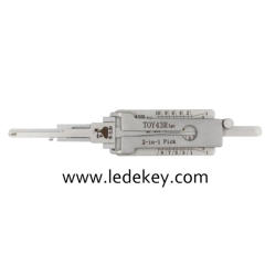 Original Lishi TOY43R Ign (Ignition) 2in1 Decoder and Pick for Subaru/GMC/Chevy