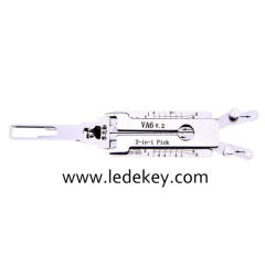 Original Original Lishi VA6 2in1 Decoder and Pick for Peugeot