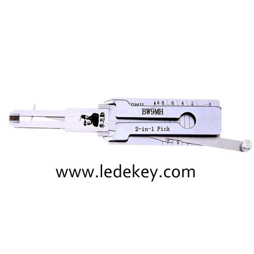Original Lishi BW9MH 2in1 Decoder and Pick for BMW Motorbikes