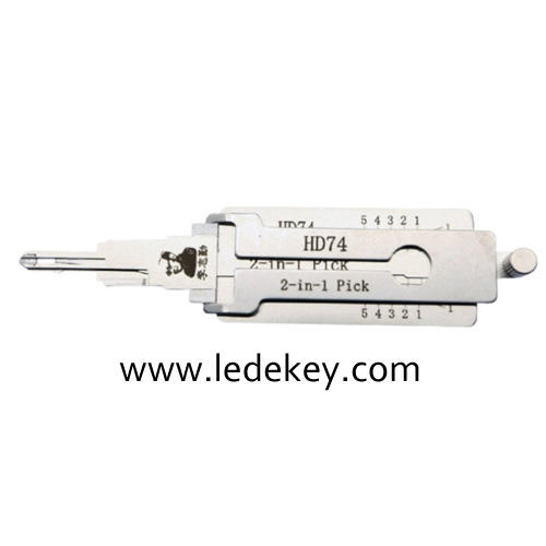Original Lishi HD74 2-in-1 Pick & Decoder for Honda Motorcycle