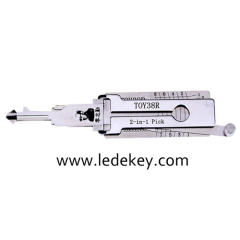 Original Lishi TOY38R 2in1 Decoder and Pick for Toyota/Daihatsu