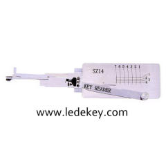 Original Lishi SZ14 Key Reader/Decoder for Suzuki Motorbikes