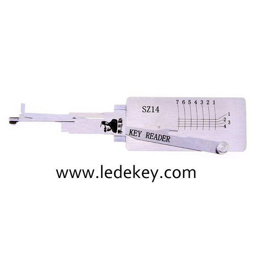 Original Lishi SZ14 Key Reader/Decoder for Suzuki Motorbikes