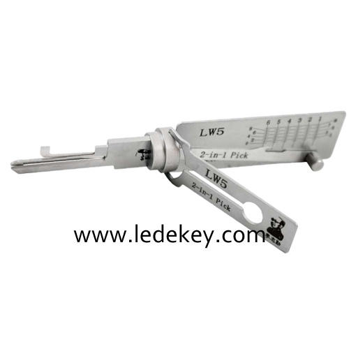 Original Lishi LW5 2-in-1 Pick & Decoder for Australian Lock