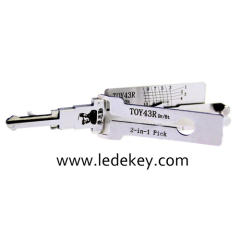 Original Lishi TOY43R 2in1 Decoder and Pick for Subaru GMC Chevy