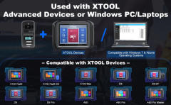 XTOOL KC501 Key and Chip Programmer Read Write MCU EEPROM Chips Work With X100 PAD2 X100 PAD3 A80 For Mercedes Infrared Keys