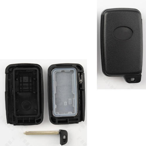 For Toyota remote key shell black color with Logo with blade (Please choose the model )