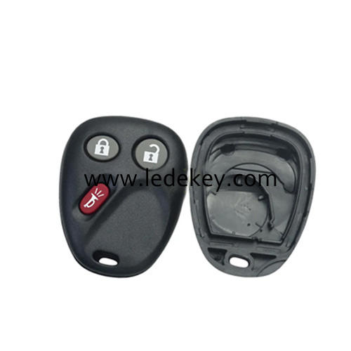 For GM Buick Cadillac 2+1 Button remote key shell with battery part
