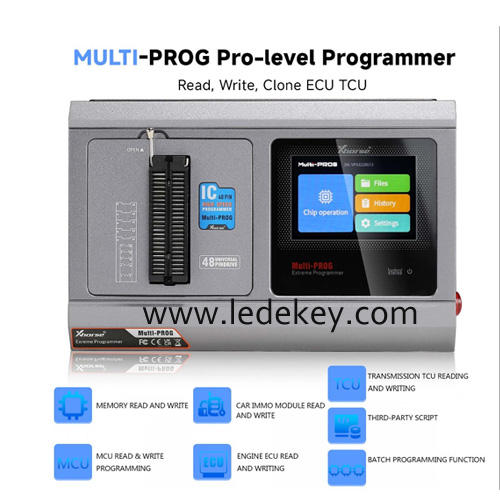 Xhorse Multi Prog Multi-Prog With XDNPM3GL MQB48 Solder-Free Adapter 13pcs Full Set Adapters