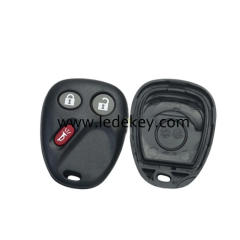 For GM Buick Cadillac 2+1 Button remote key shell without battery part