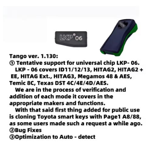Original LKP06 Super Chip for Tango  Autel And KYDZ Devices