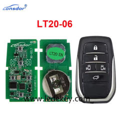 Lonsdor LT20-06 Smart Key Board PCB With Key Shell 8A+4D Board #: 5380,0120 for T-oyota Previa Alphard Vellfire