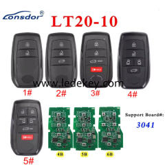 Lonsdor LT20-10 Smart Key Board PCB With Key Shell 8A+4D For Toyota & Lexus（Please choose the model)