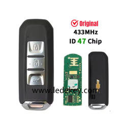 Original Remote for Chevrolet Captiva 2021-2023 Smart models with with 433mhz ID47 chip