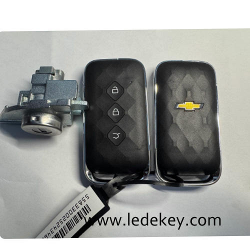 Original Chevrolet Car Lock ,with 434Mhz  47 chip smart remote key