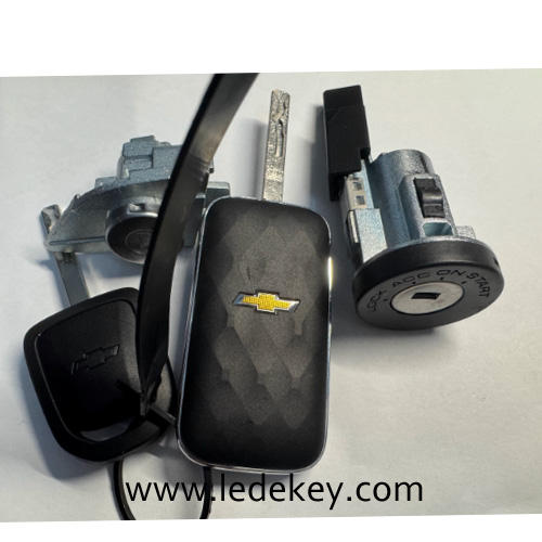 Original Chevrolet Car Lock ,with 434Mhz  47 chip flip remote key