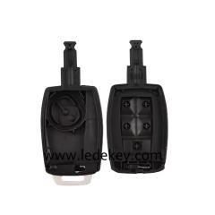 For Volvo 5 button remote key shell with blade with logo