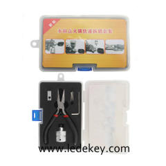 Car Lock Disassembly Tool For Honda Nissan Benz Ignition Cancellation Lock Pin Removal Locksmith Repair Tools