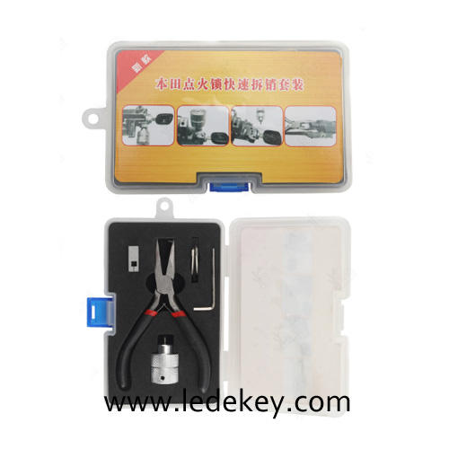 Car Lock Disassembly Tool For Honda Nissan Benz Ignition Cancellation Lock Pin Removal Locksmith Repair Tools