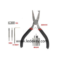 Car Lock Disassembly Tool For Honda Nissan Benz Ignition Cancellation Lock Pin Removal Locksmith Repair Tools