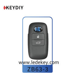 ZB63 3 Button KEYDIY Universal Control Remote Key