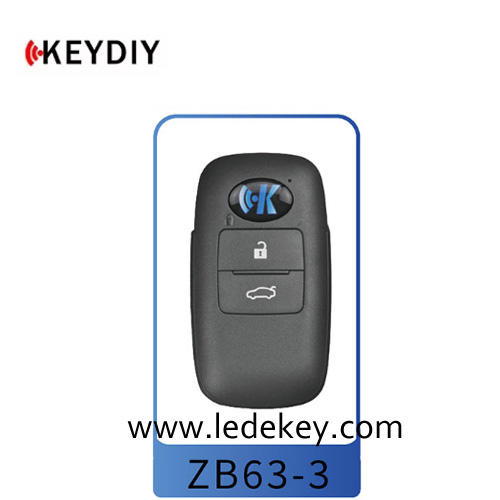 ZB63 3 Button KEYDIY Universal Control Remote Key