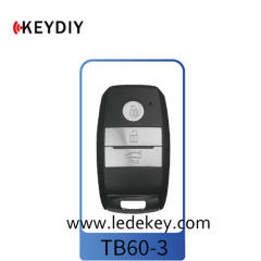 TB60 3 Button KEYDIY Universal Control Remote Key