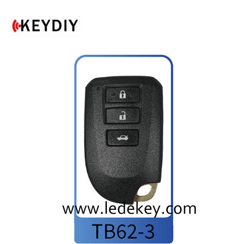TB62 3 Button KEYDIY Universal Control Remote Key