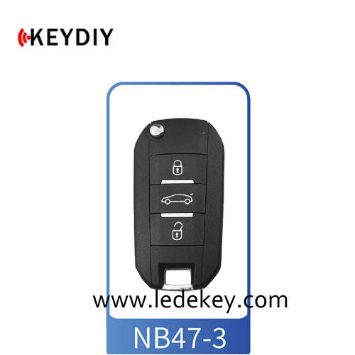 NB47 3 Button KEYDIY Universal Control Remote Key