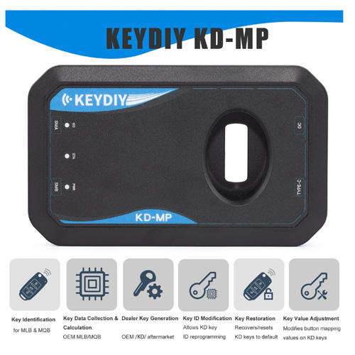 KEYDIY KD-MP MLB Tool Support Add Keys for MLB & MQB Systems Key Identification/ Data Collection/ Calculation ,for Audi, Porsche, Lamborghini, Bently and Touarge MLB systems