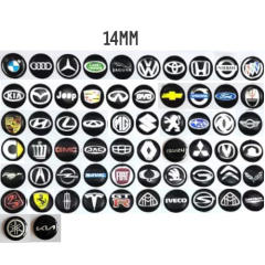 14mm VVDI KEYDIY JMD key crystal Logo sticker (Please choose the model )