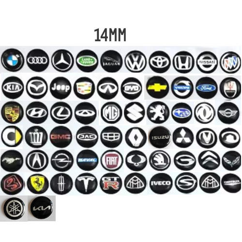 14mm VVDI KEYDIY JMD key crystal Logo sticker (Please choose the model )