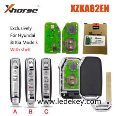 Xhorse XZKA82EN PCB Board + With Key Shell For Hyundai and Kia Remote Key (Please choose the model)