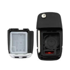 For Chevrolet HOLDEN PONTIAC Flip remote key shell (Please choose the buutton and blade)