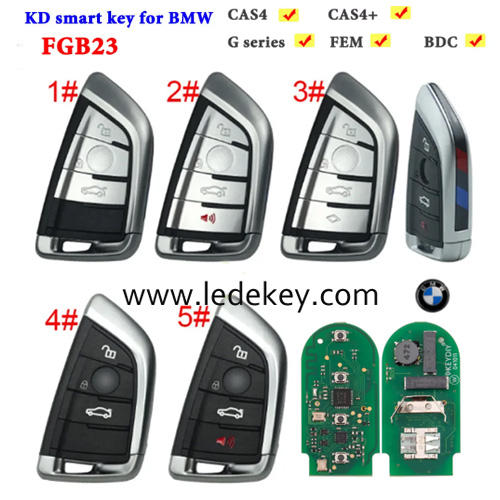 KEYDIY KD FGB23 Remote for BMW FEM, BDC, CAS4, CAS4+, G Key Generation for ZB Keys (Please choose model )