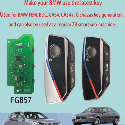 KEYDIY KD FGB57 Remote for BMW FEM, BDC, CAS4, CAS4+, G Key Generation for ZB Keys (Please choose model )