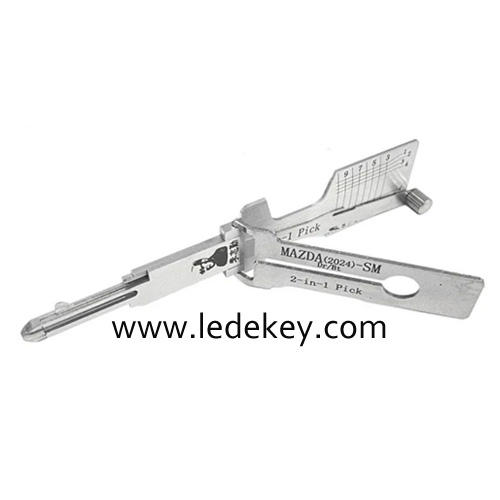 Original Lishi MAZ24R-2024-EXT 2-in-1 Decoder and Pick for Mazda