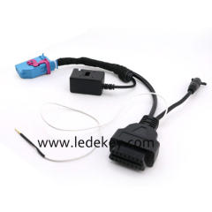 KeyDiy KD-VW01 Cable For IMMO4 NEC24C32 NEC24C64 Cluster ， It supports thedirect generation of dealer keys on the testplatform