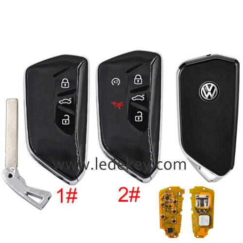KEYDIY FGB25 For VW Style Smart Remote support 5C 5D key, pls choose button