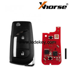 Xhorse XKTO21EN  VVDI Wire Remote Key 2 Button