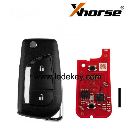 Xhorse XKTO21EN  VVDI Wire Remote Key 2 Button