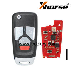 Xhorse XKAU22EN VVDI Wire Remote Key 4 Button